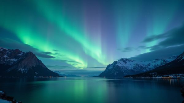 Les merveilles des aurores boréales en Norvège à découvrir